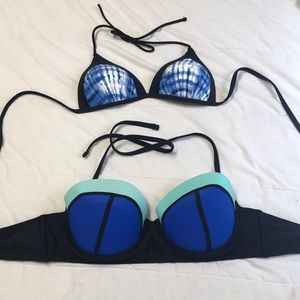 2 Bikini tops